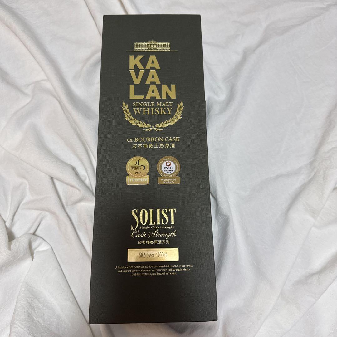 KAVALAN SOLIST シングルモルトウイスキー 1000ml KAVALAN SOLIST 1000ml シングルモルトウイスキー - メルカリ