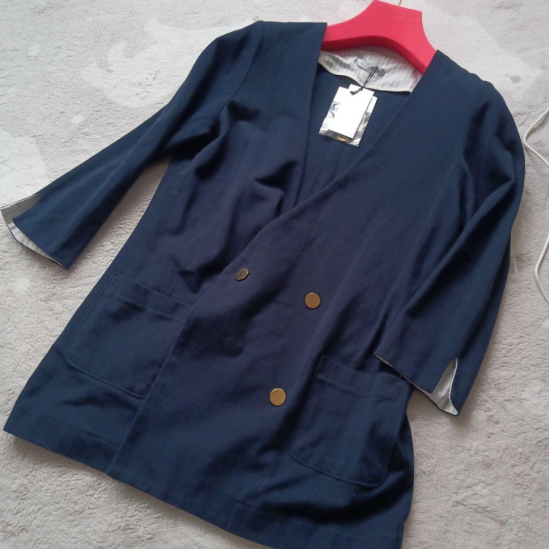 新品タグ付きSCOTCLUBネイビーサマージャケット