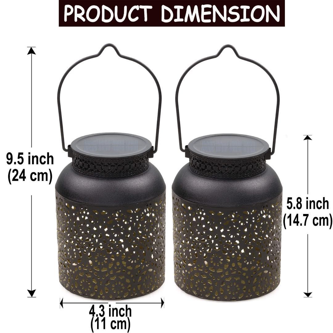 LEDソーラー屋外照明用2個セット 暖色光