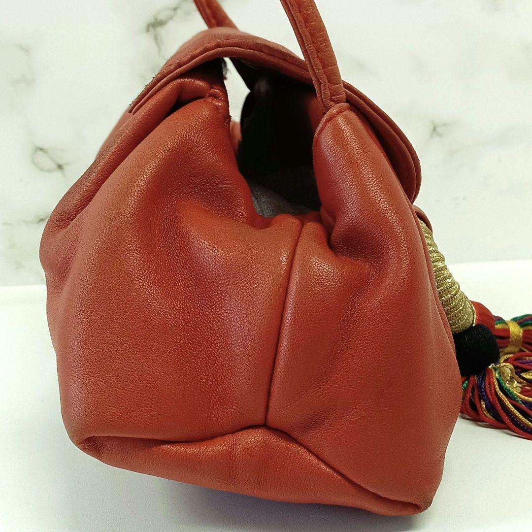 ALN09 ロエベ 極美品 ショルダーバッグ ナッパレザー フリンジ ALN09 ロエベ 極美品 ショルダーバッグ ナッパレザー フリンジ