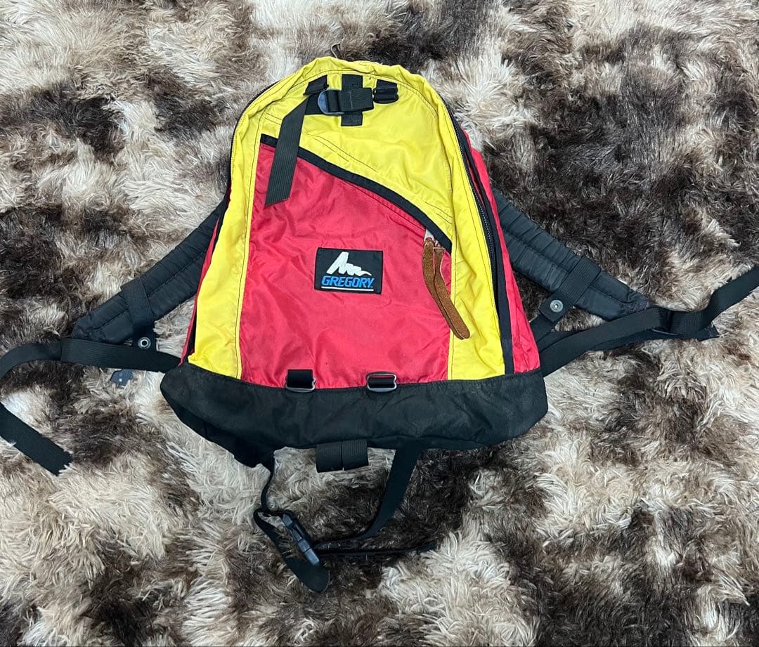 90s グレゴリー 赤黄 GREGORY 青タグ USA デイパック
