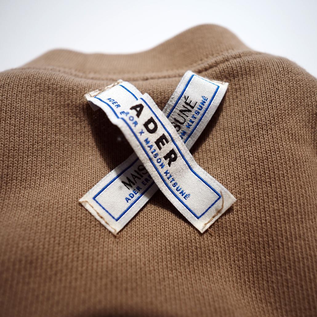 MAISONKITSUNE☆ADERERROR☆コラボエンブロイダリースエット MAISON KITSUNE ADERERROR コラボエンブロイダリースエット