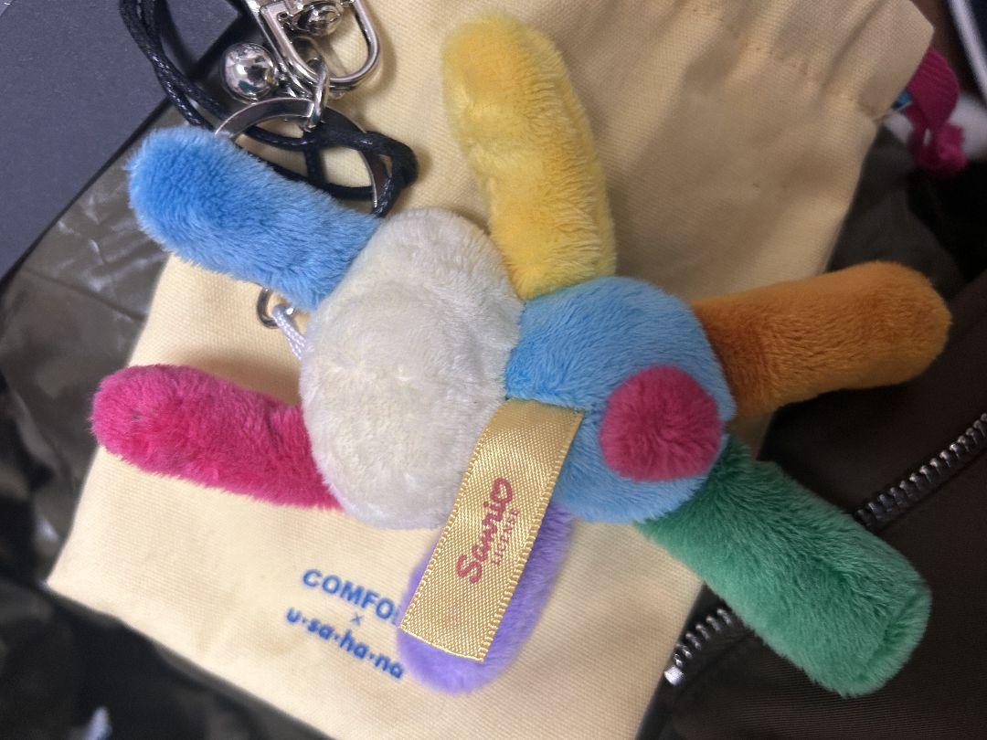 COMFORT PIYONG keyringキーリングサンリオコラボウサハナ限定 COMFORT PIYONG keyringキーリングサンリオコラボウサハナ限定