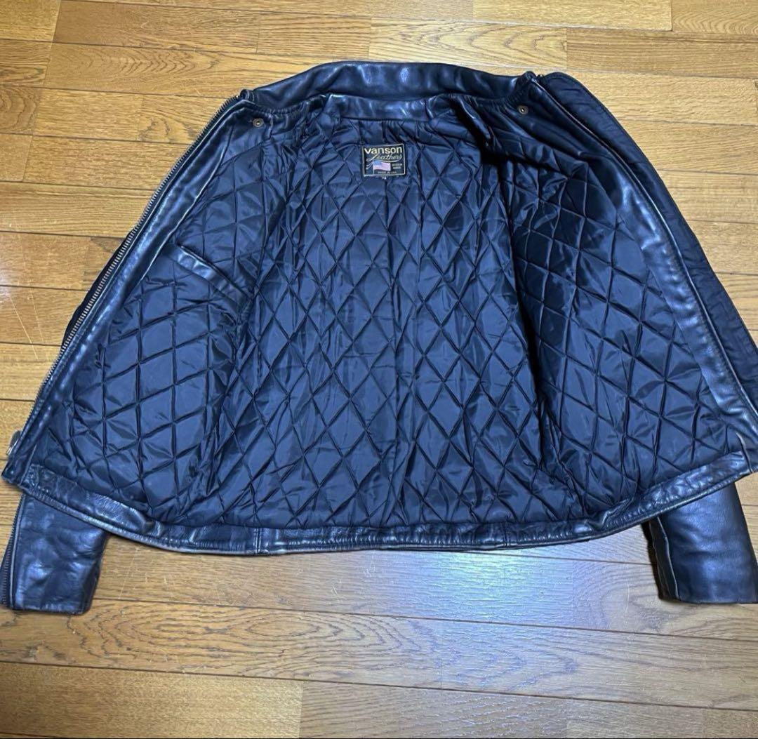 Vanson 9D シングル ライダース 38