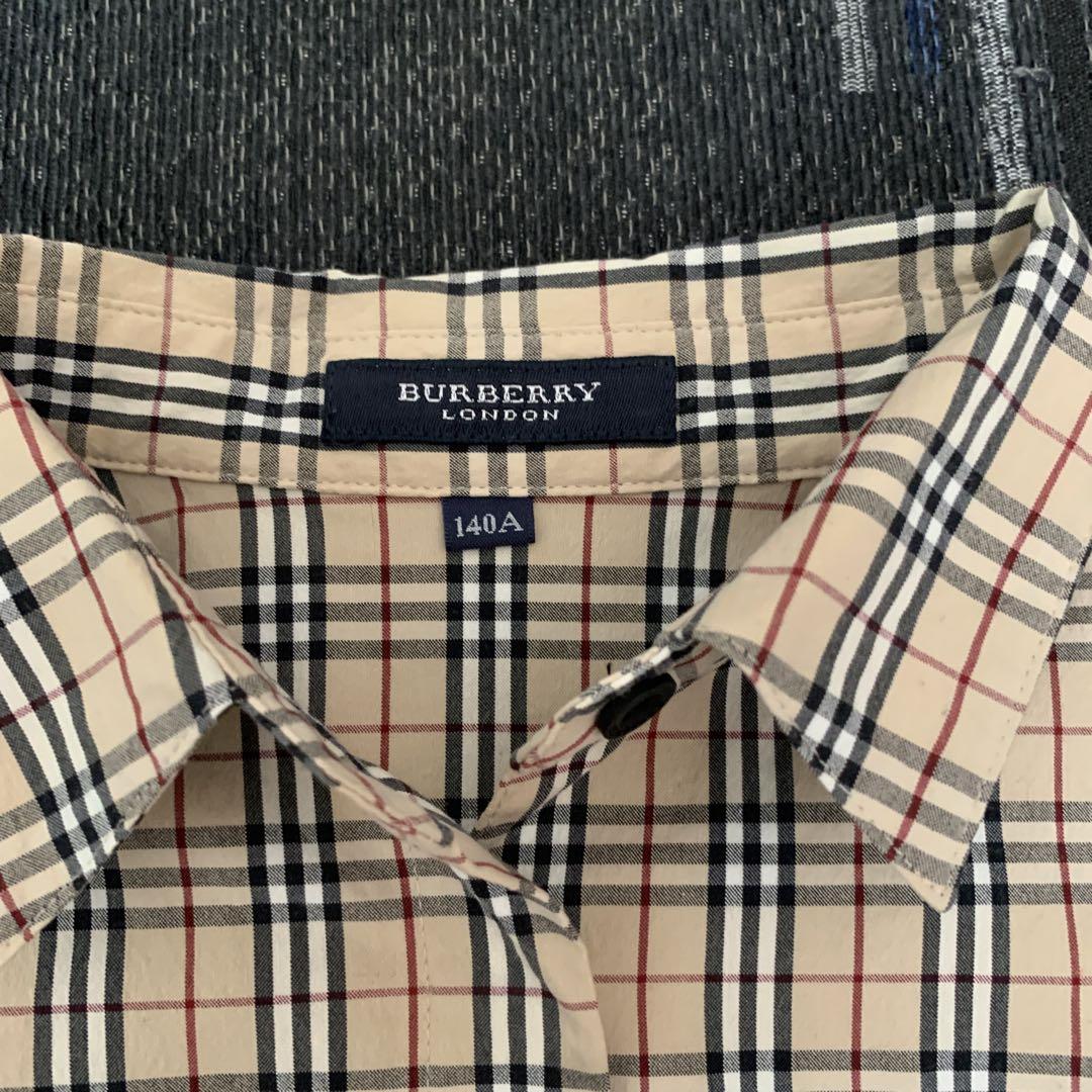 BURBERRYワンピース140cm美品 - メルカリ