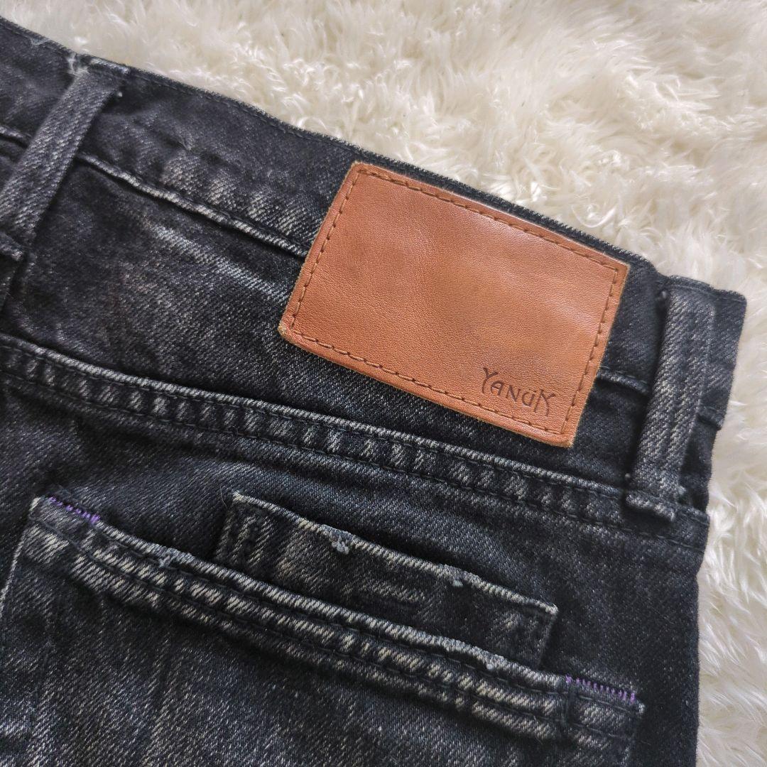 YANUK×BerBerJin藤原裕コラボ　BRUCE　ブラックデニム