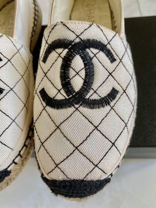 驚きの値段で】 シャネル エスパドリーユ 元箱付属 CHANEL 23.5 37 刺繍CCロゴ - フラットシューズ/バレエシューズ - news.elegantsite.gr 驚きの値段で】 シャネル エスパドリーユ 元箱付属 CHANEL 23.5 37 刺繍CCロゴ - フラットシューズ/バレエシューズ - news.elegantsite.gr