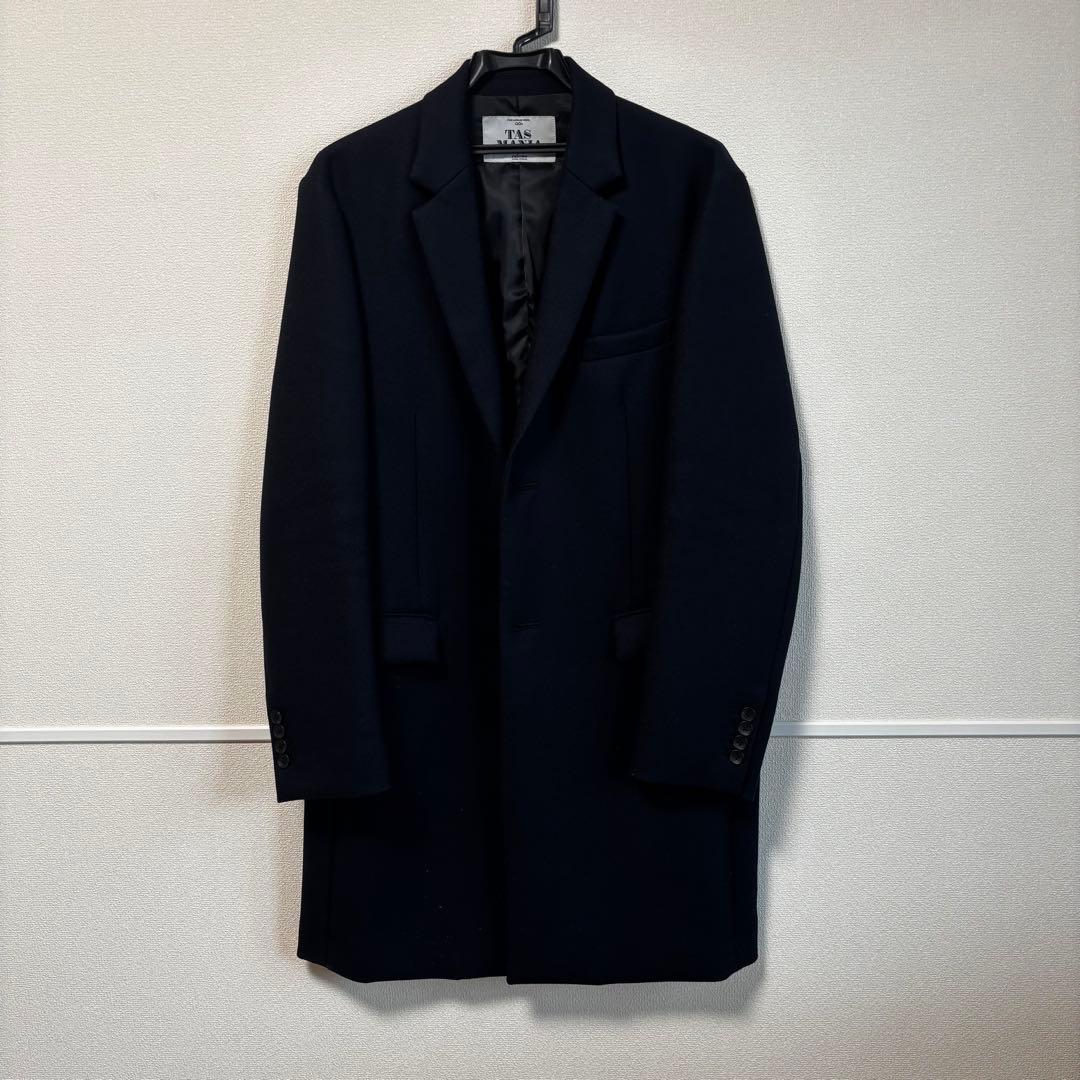 TAS MANIA ネイビー チェスターコートL JOURNAL STANDARD relume