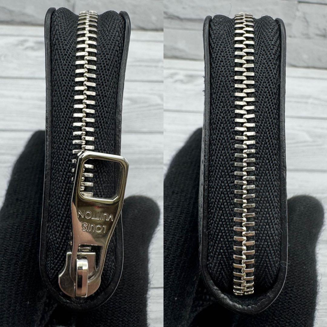 【極美品】ルイヴィトン　タイガ　ジッピーコインパース　アルドワーズ　ブラック LOUIS VUITTON - 【極美品】ルイヴィトン タイガ ジッピー