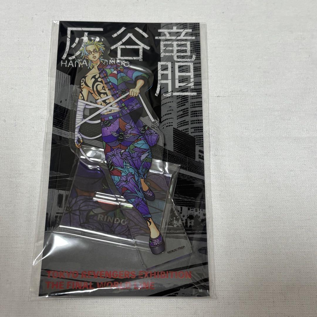 灰谷竜胆 複製原画 新体験展 リアル 東京リベンジャーズ 東リベ 灰谷竜胆 新体験展 描き 缶