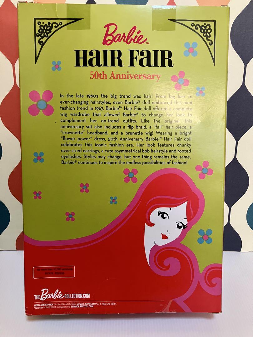 50周年リプロ ツイストアンドターンヘアフェアバービー