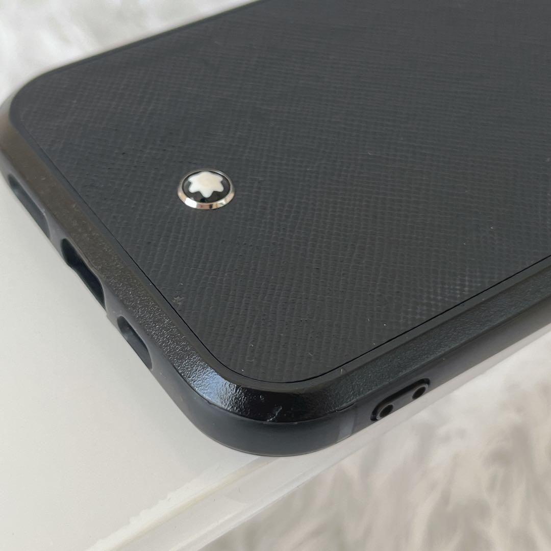 箱　保存袋付✨MONTBLANC  iPhone12pro iPhoneケース