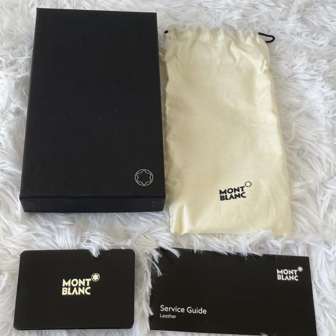 箱　保存袋付✨MONTBLANC  iPhone12pro iPhoneケース