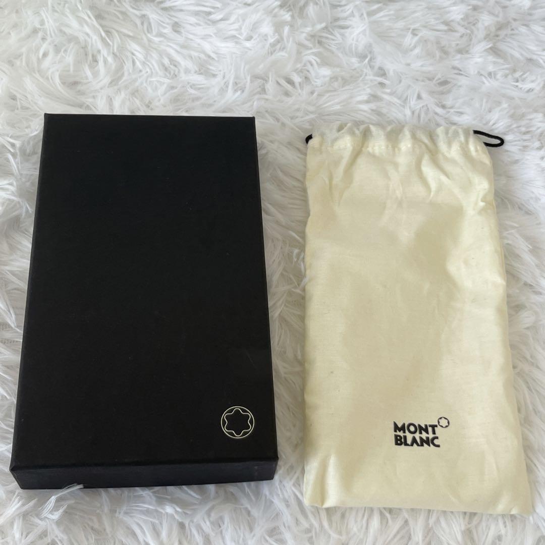 箱　保存袋付✨MONTBLANC  iPhone12pro iPhoneケース
