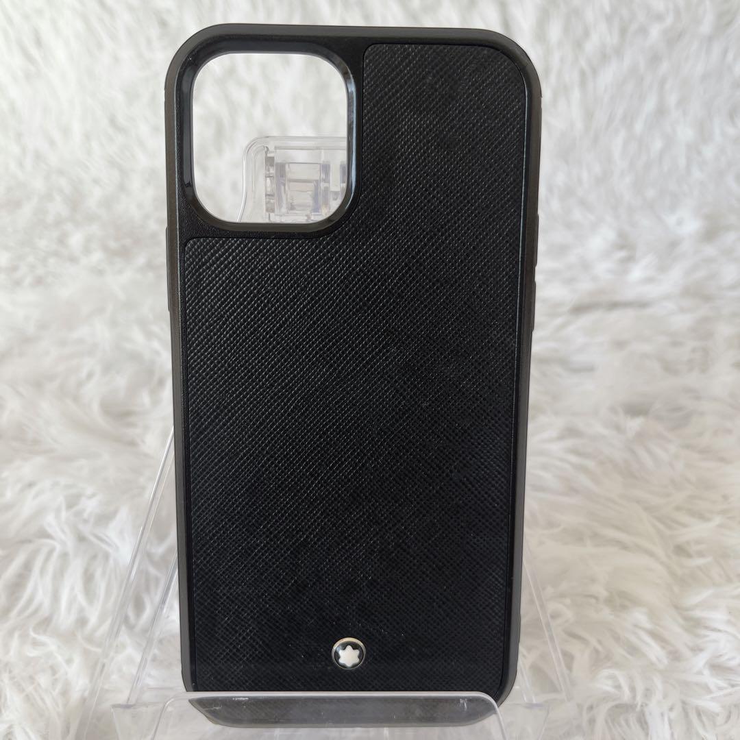 箱　保存袋付✨MONTBLANC  iPhone12pro iPhoneケース