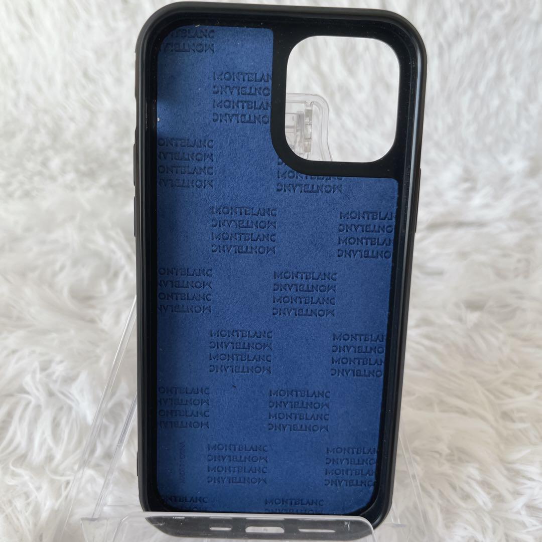 箱　保存袋付✨MONTBLANC  iPhone12pro iPhoneケース
