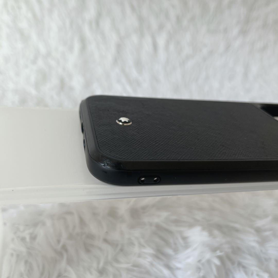 箱　保存袋付✨MONTBLANC  iPhone12pro iPhoneケース