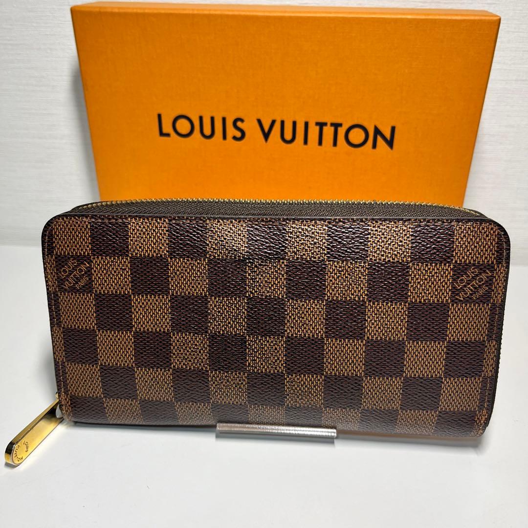 ルイヴィトン ダミエジッピーウォレットパース【未使用】 LOUIS VUITTON ルイヴィトン 財布 レディース ダミエ ジッピーコイン