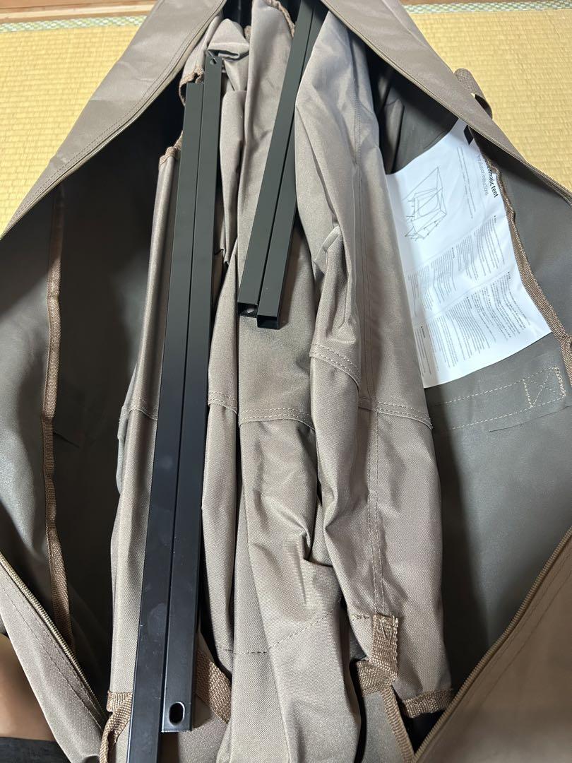 【美品】Naturehike ワンタッチ テント＋コットセット 2人用