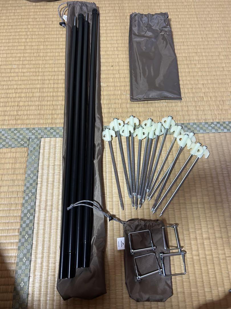 【美品】Naturehike ワンタッチ テント＋コットセット 2人用