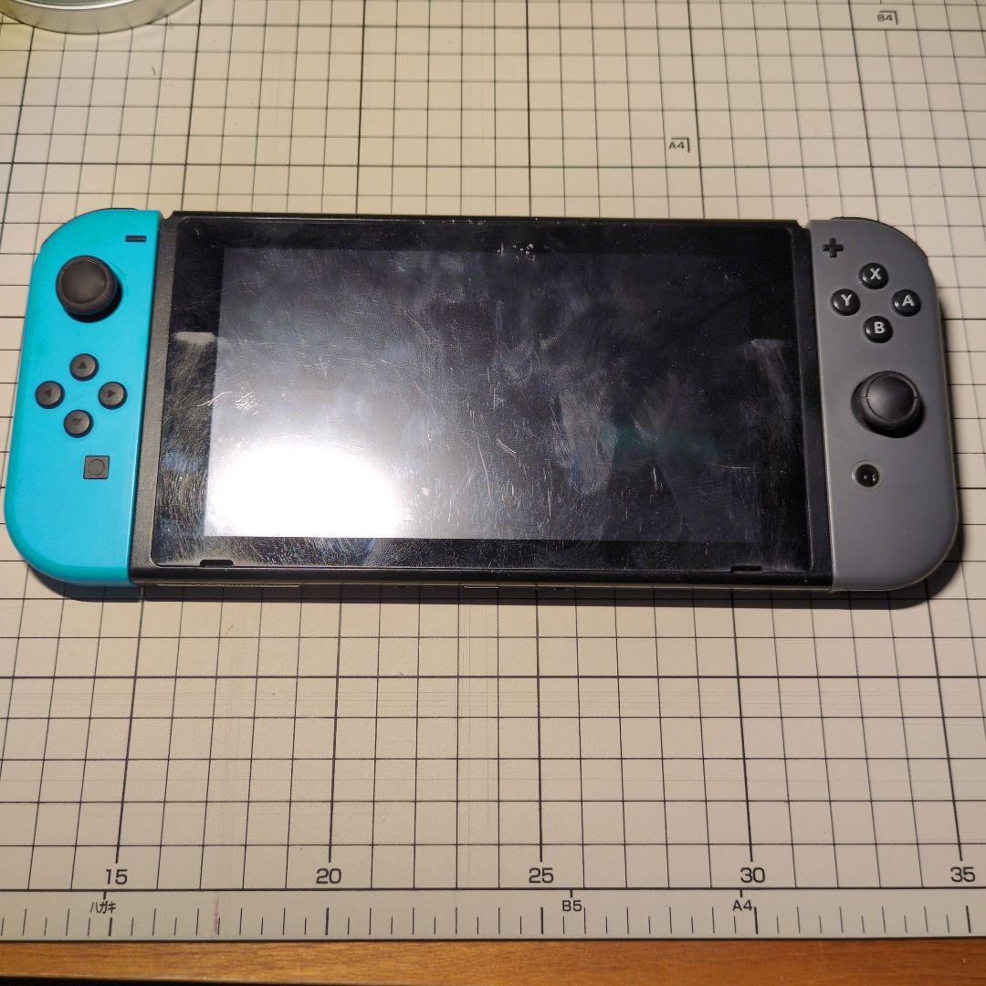 値下げ！！Nintendo Switch 黒　本体 本日まで】Nintendo Switch 青/黒 本体 - メルカリ