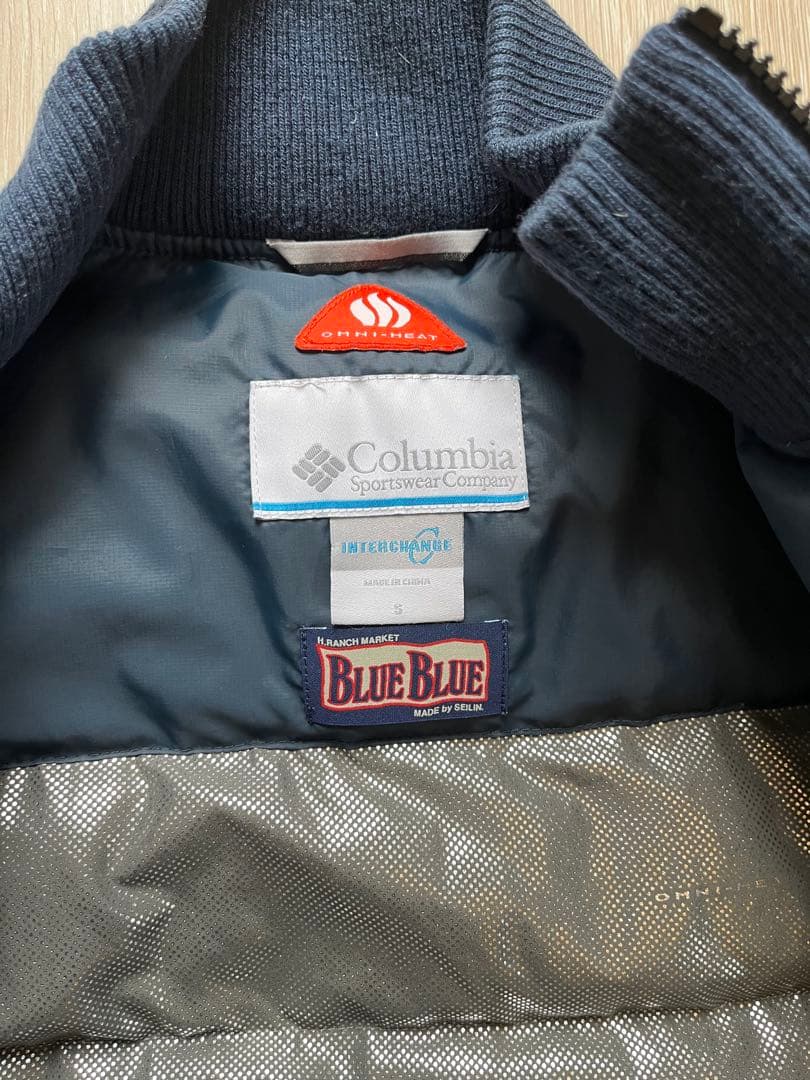 BLUE ライナージャケットS・Columbia