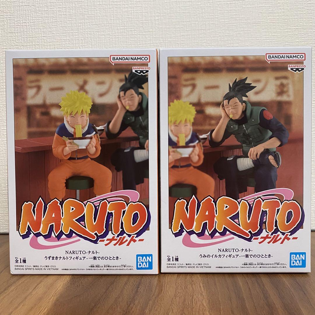 ナルト　初期　ブロマイド　カード　イルカ先生　うみのイルカ　② NARUTO うみのイルカ イルカ先生 キラカード ブロマイド ①