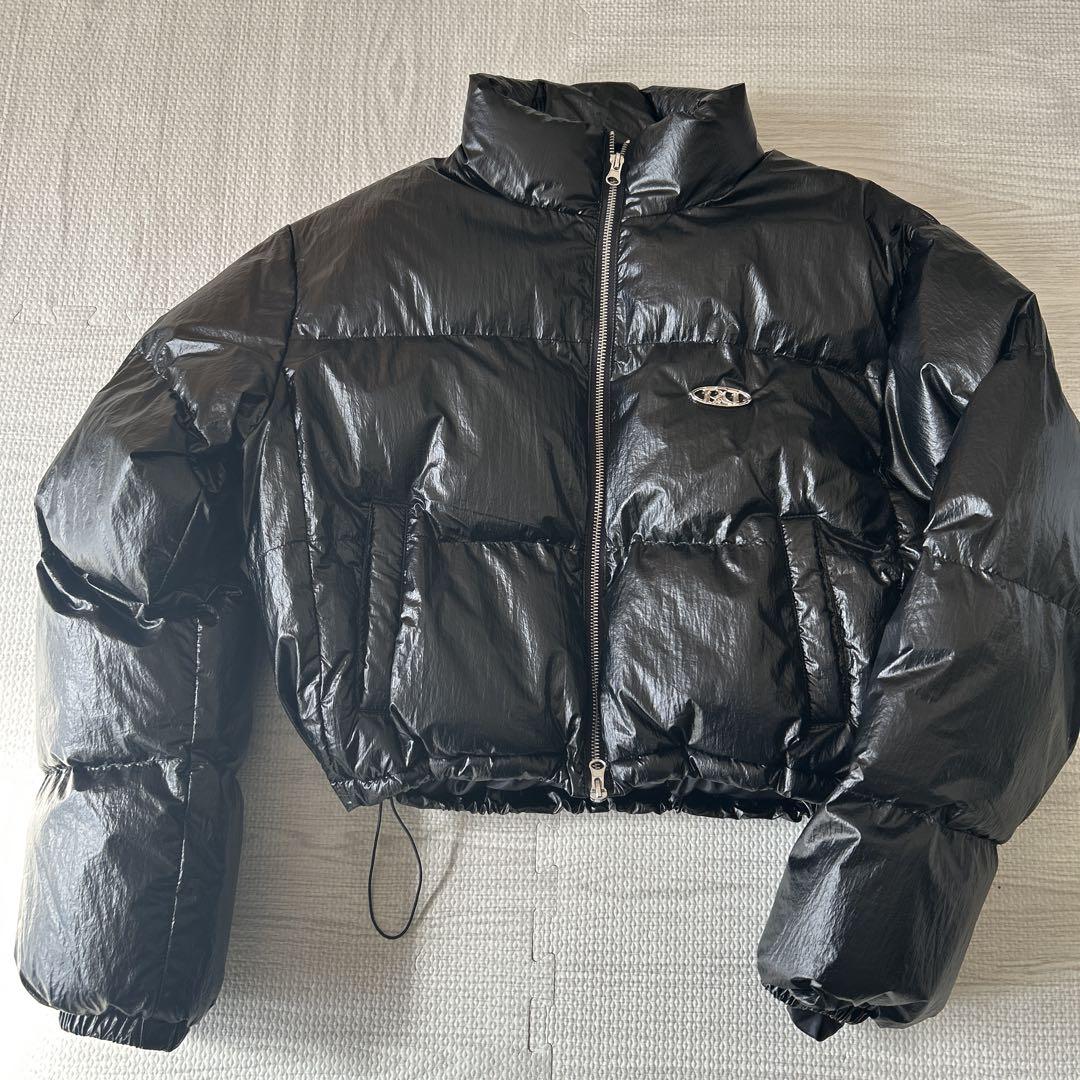 BLONDEY 2wayメタリックパッファーショートジャケット在庫 処分