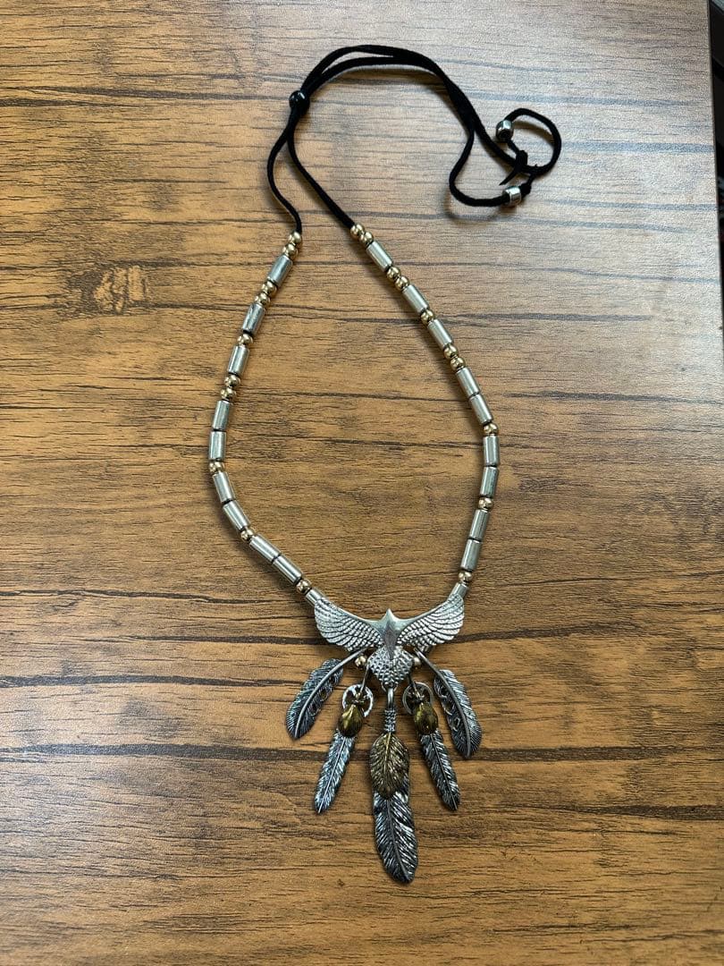 鷲モチーフ ネックレス ノーブランド目立った傷や汚れなし