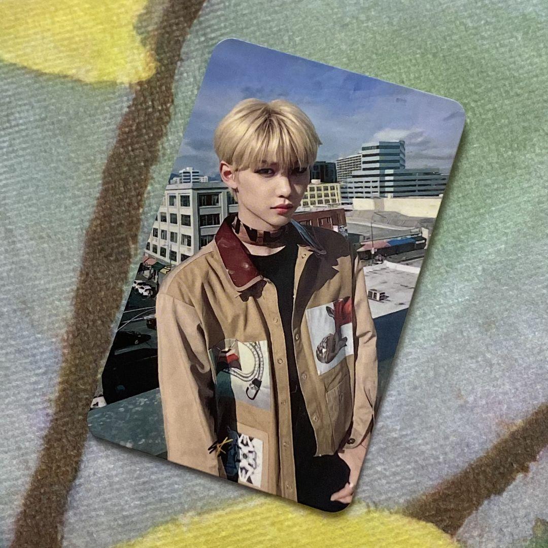 straykidsサノクYELLOWフィリックス スキズ WOOD事前収録トレカ Straykids YELLOW WOODフィリックス サノクイベント トレカ