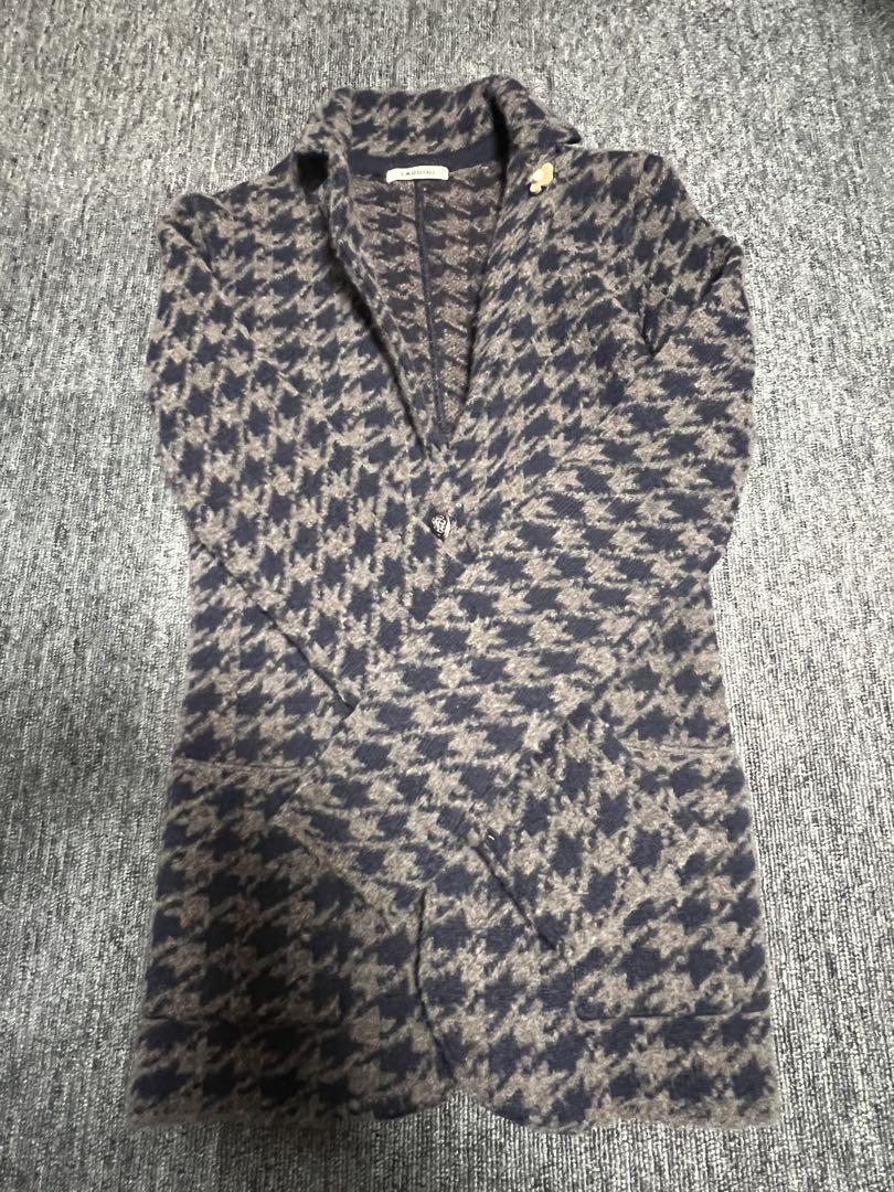 値下げ【美品】LARDINI サイズS ジャケット ブートニエール付　春秋用