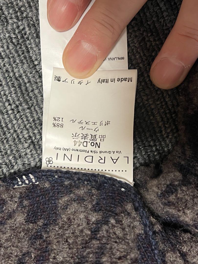 値下げ【美品】LARDINI サイズS ジャケット ブートニエール付　春秋用