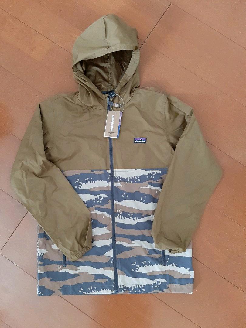 patagonia ウィンドブレーカー キッズL 150 160