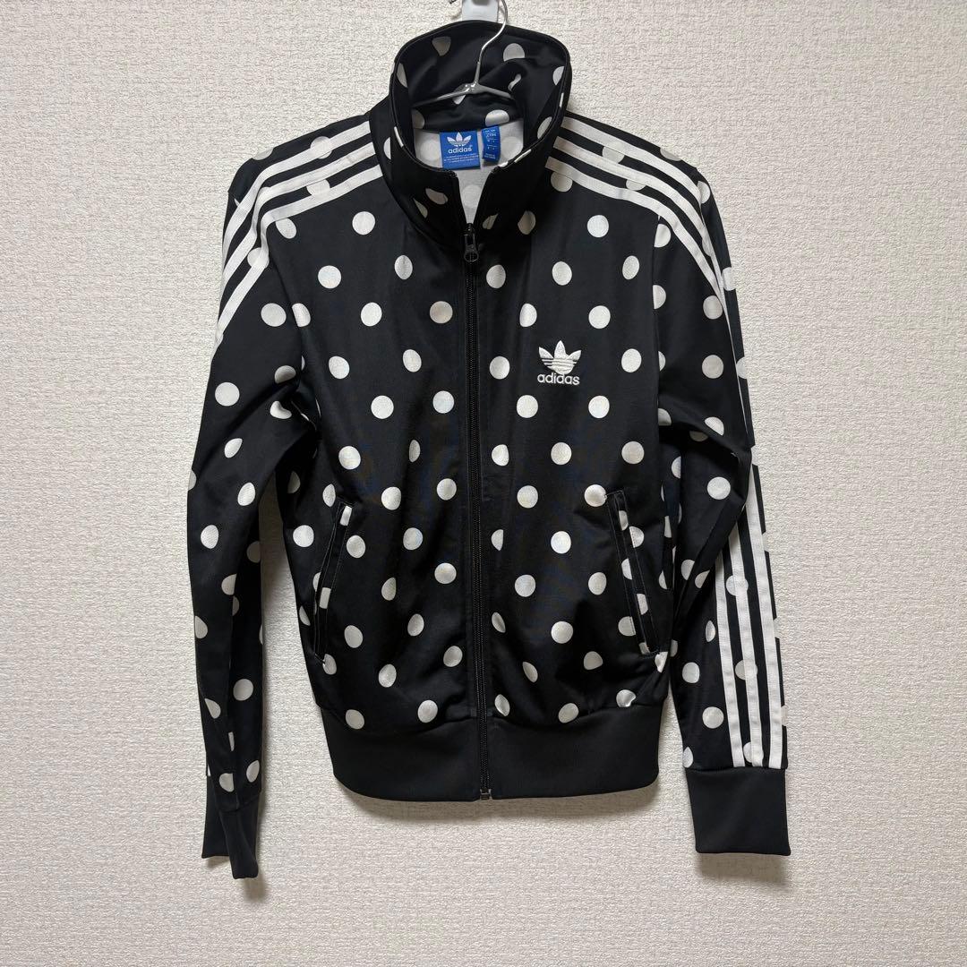Adidasトラックジャケット ドット 水玉 マドンナ OT (XL)