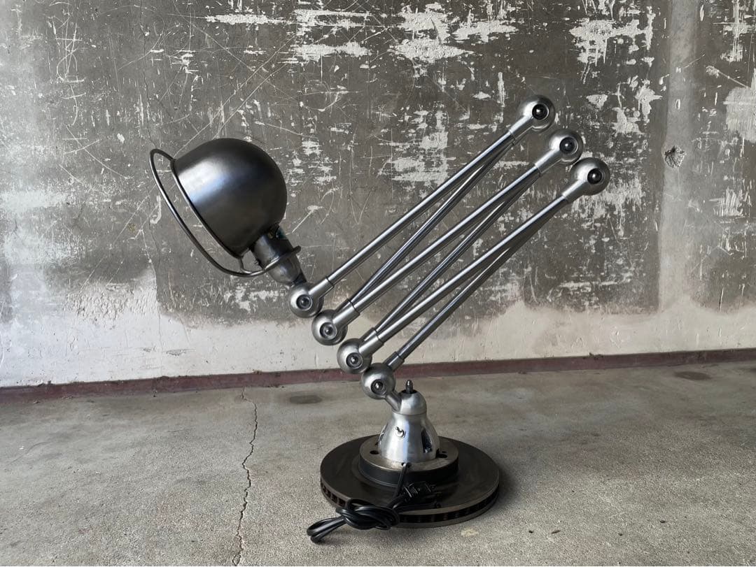 希少極上！JIELDE 6 bras ジェルデ ヴィンテージ アトリエランプ