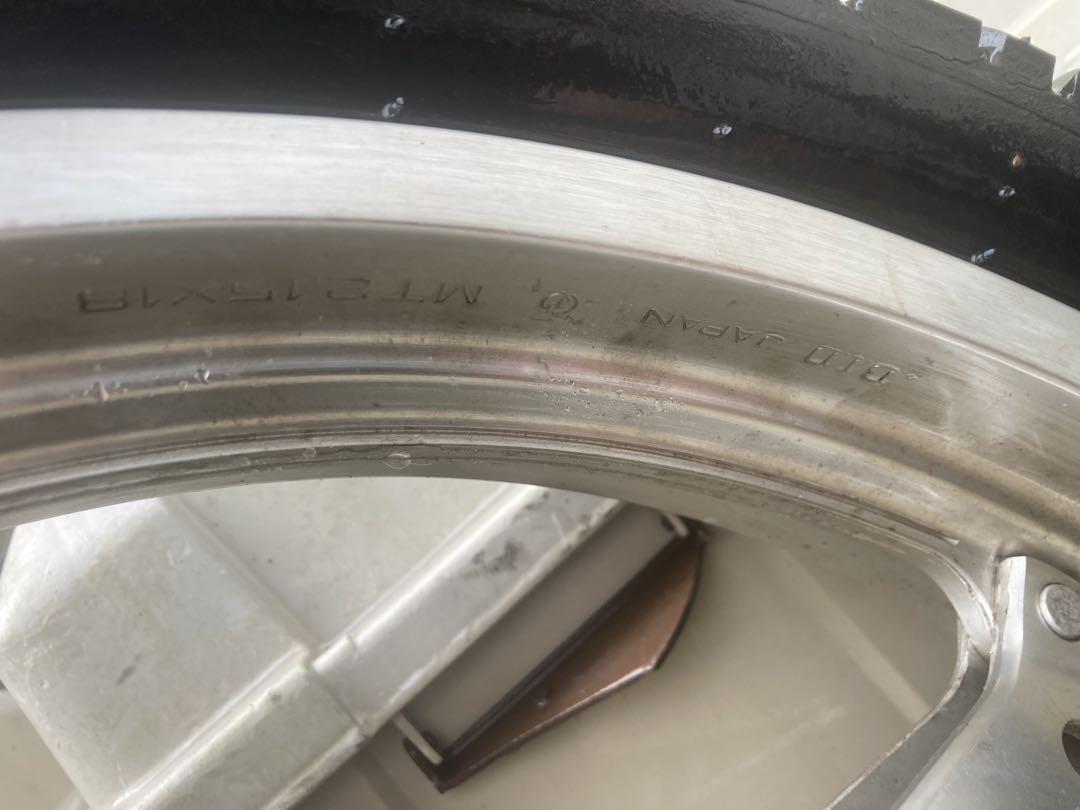 とまとvt250fc？用純正ホイールセット