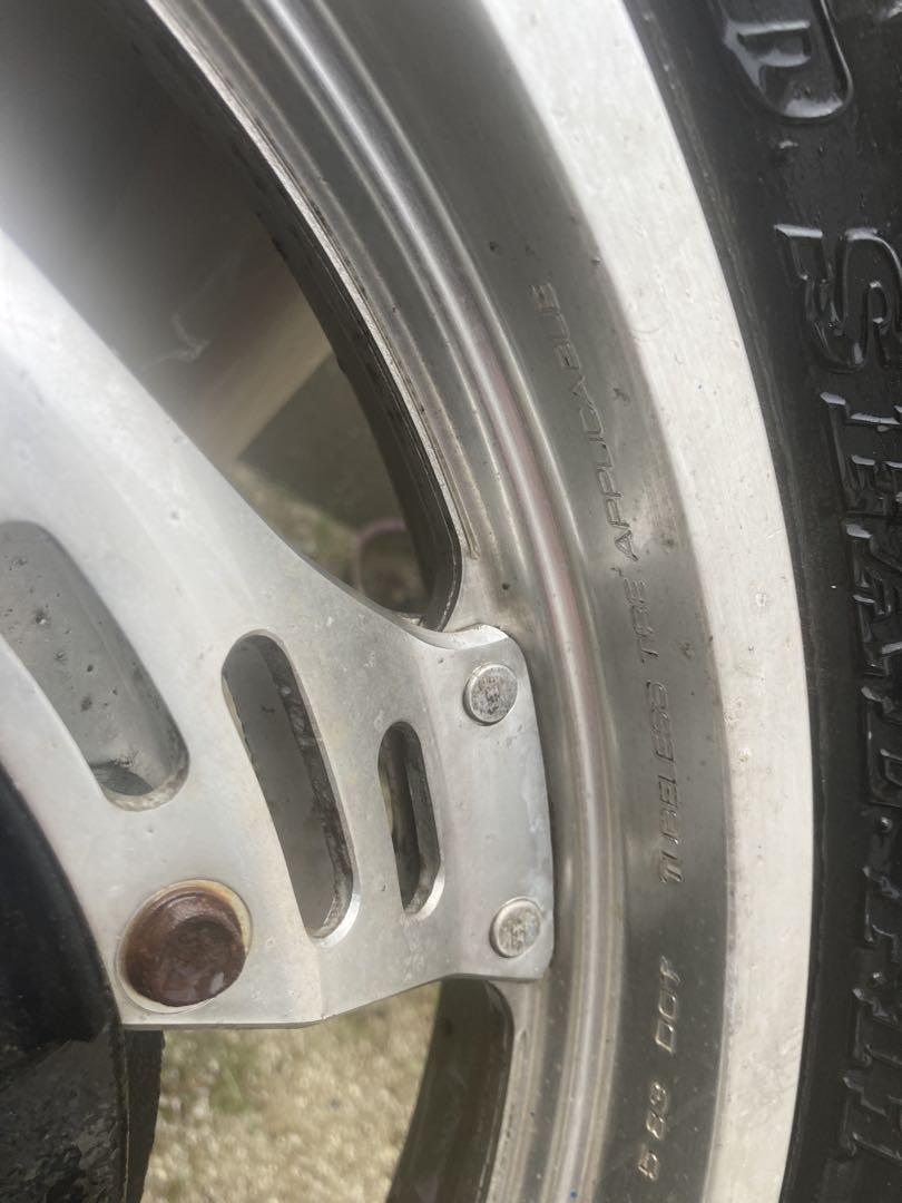 とまとvt250fc？用純正ホイールセット