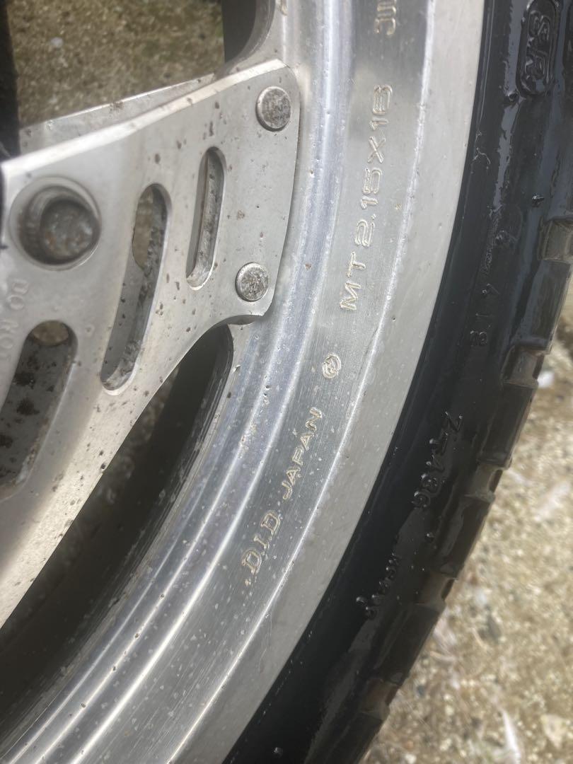 とまとvt250fc？用純正ホイールセット