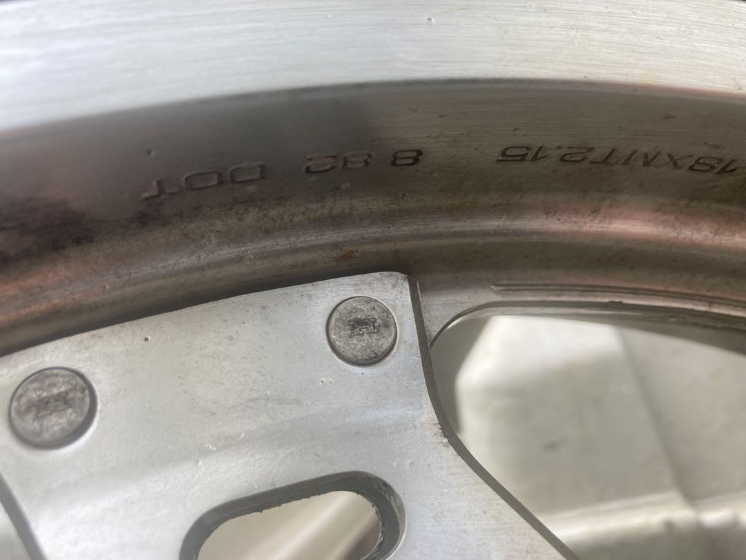 とまとvt250fc？用純正ホイールセット