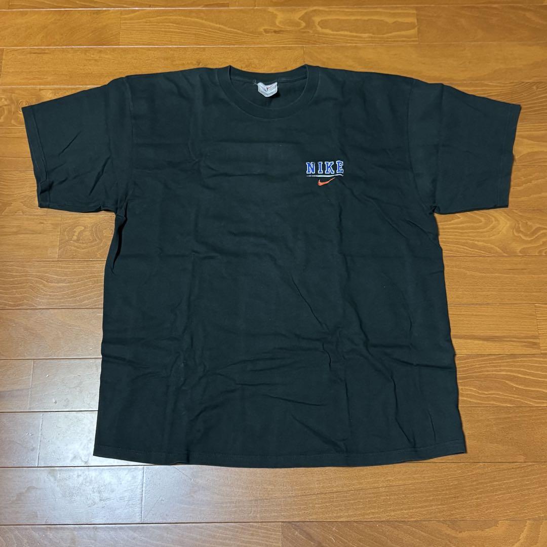 超話題新作 レア 黒 古着 tシャツ XLサイズ 人気 ナイキ 白タグ 90s 応援グッズ