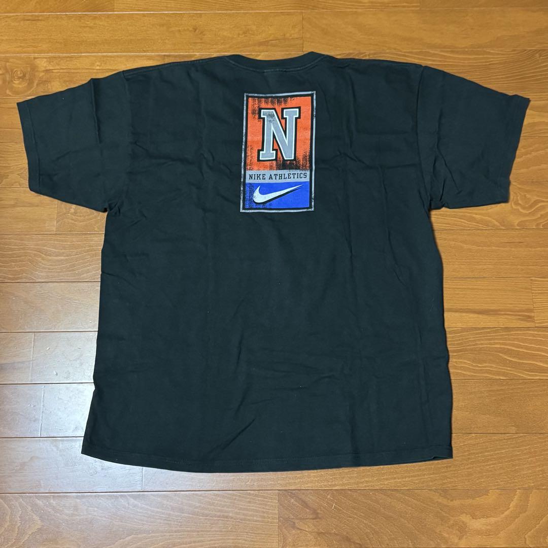 【特別送料無料！】 人気 ナイキ 白タグ 90s レア XLサイズ 黒 古着 tシャツ 応援グッズ