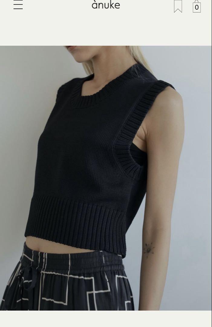 ànuke online store（アンヌーク） / Mix Knit VestMix Knit