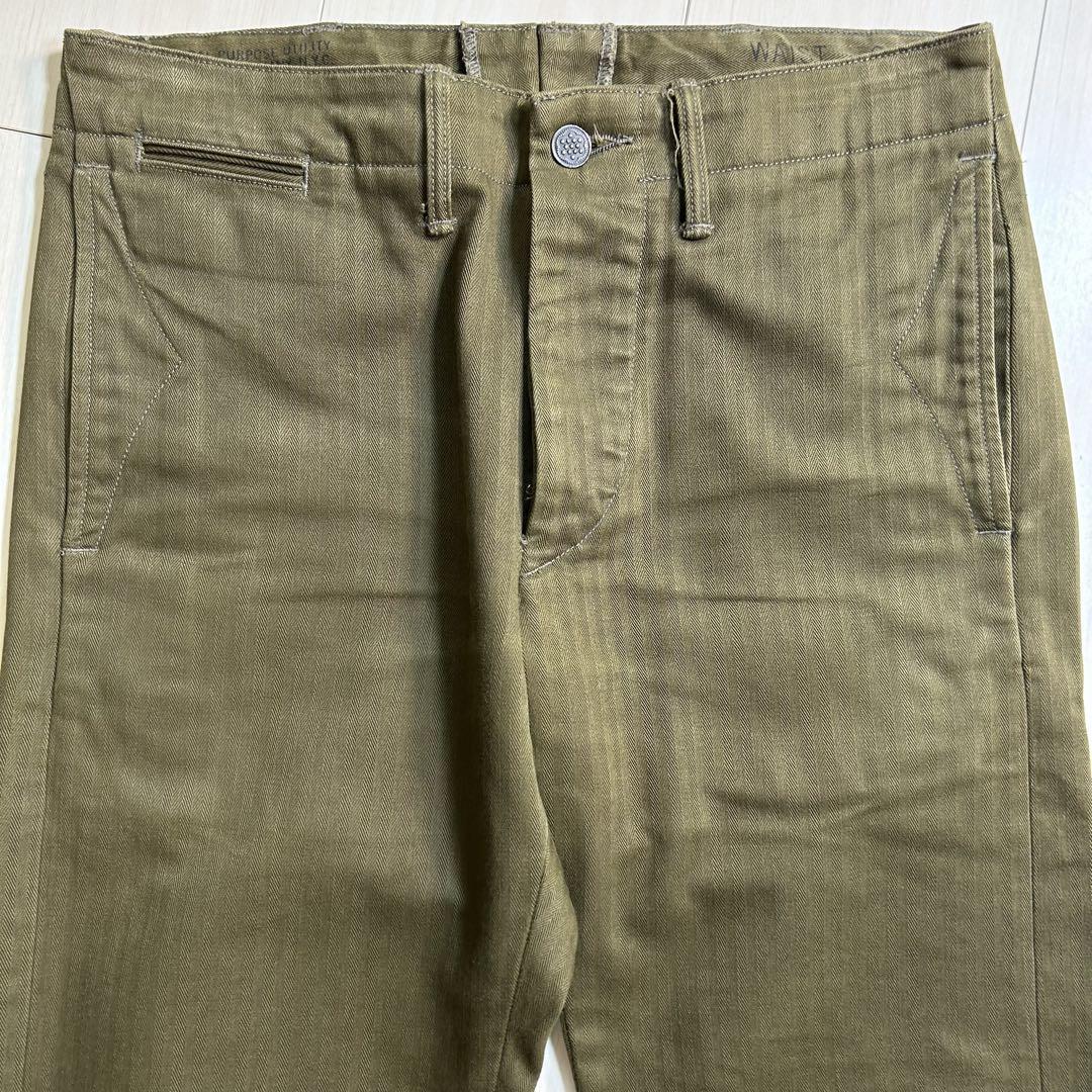 美品】RRL ダブルアールエル ミリタリー チノパン トラウザー