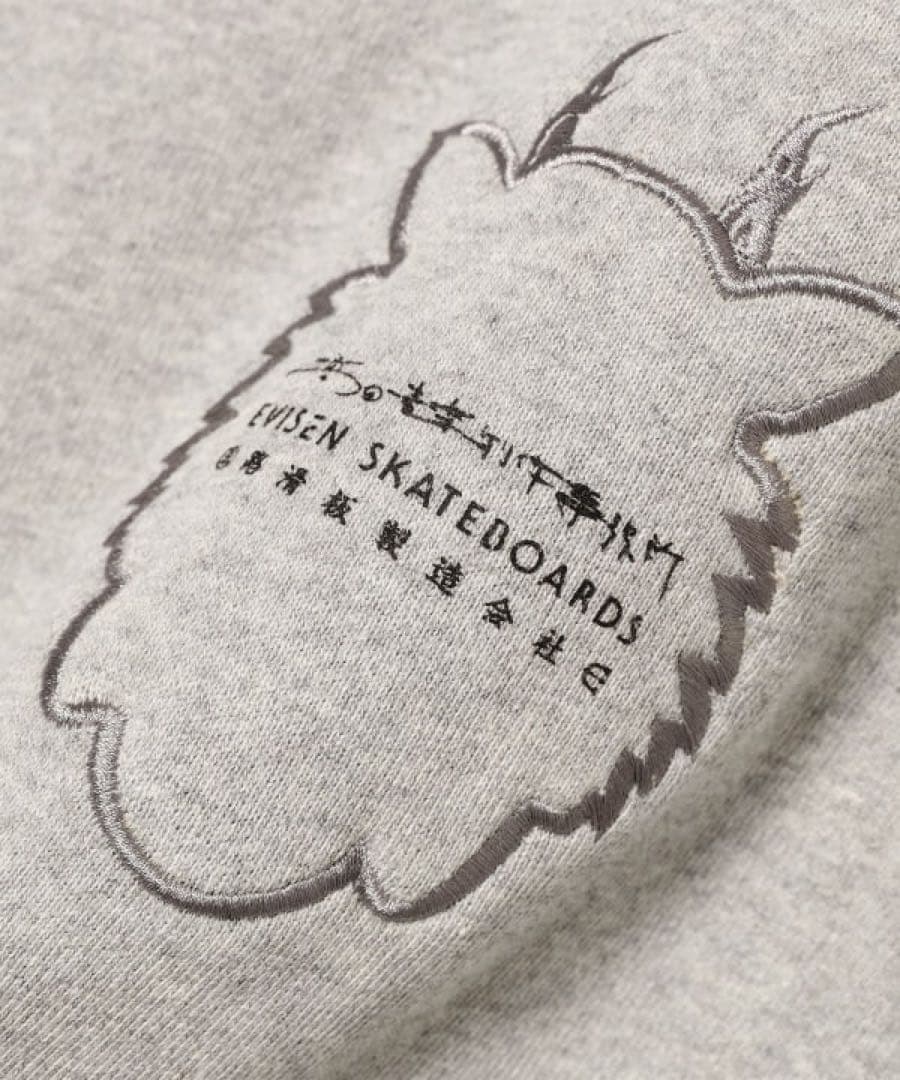 【完売品】 Evisen × 髙田音楽制作事務所 / スウェット / GREY