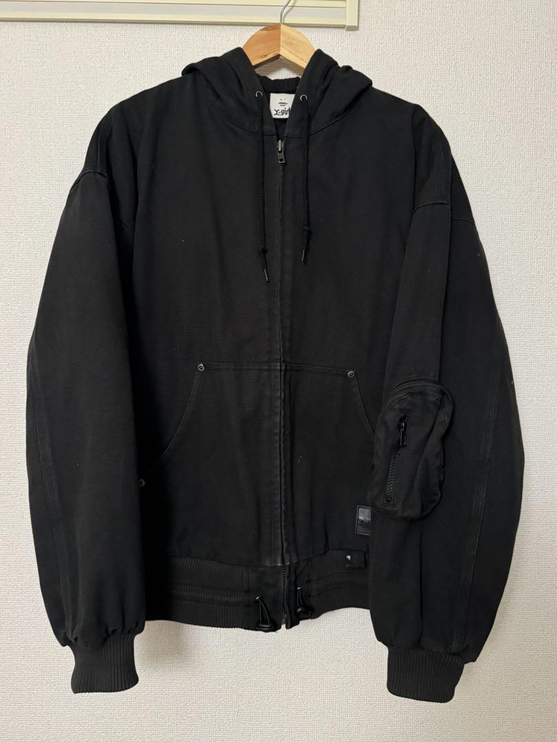 X-girl × YURINO DUCK HOODED JACKET - メルカリ