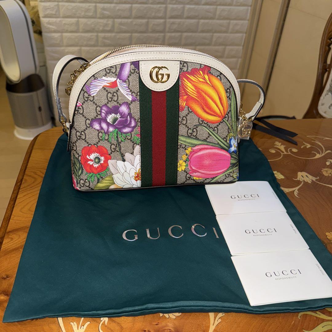GUCCI フローラ GG オフィディア 499621 ショルダーバッグ
