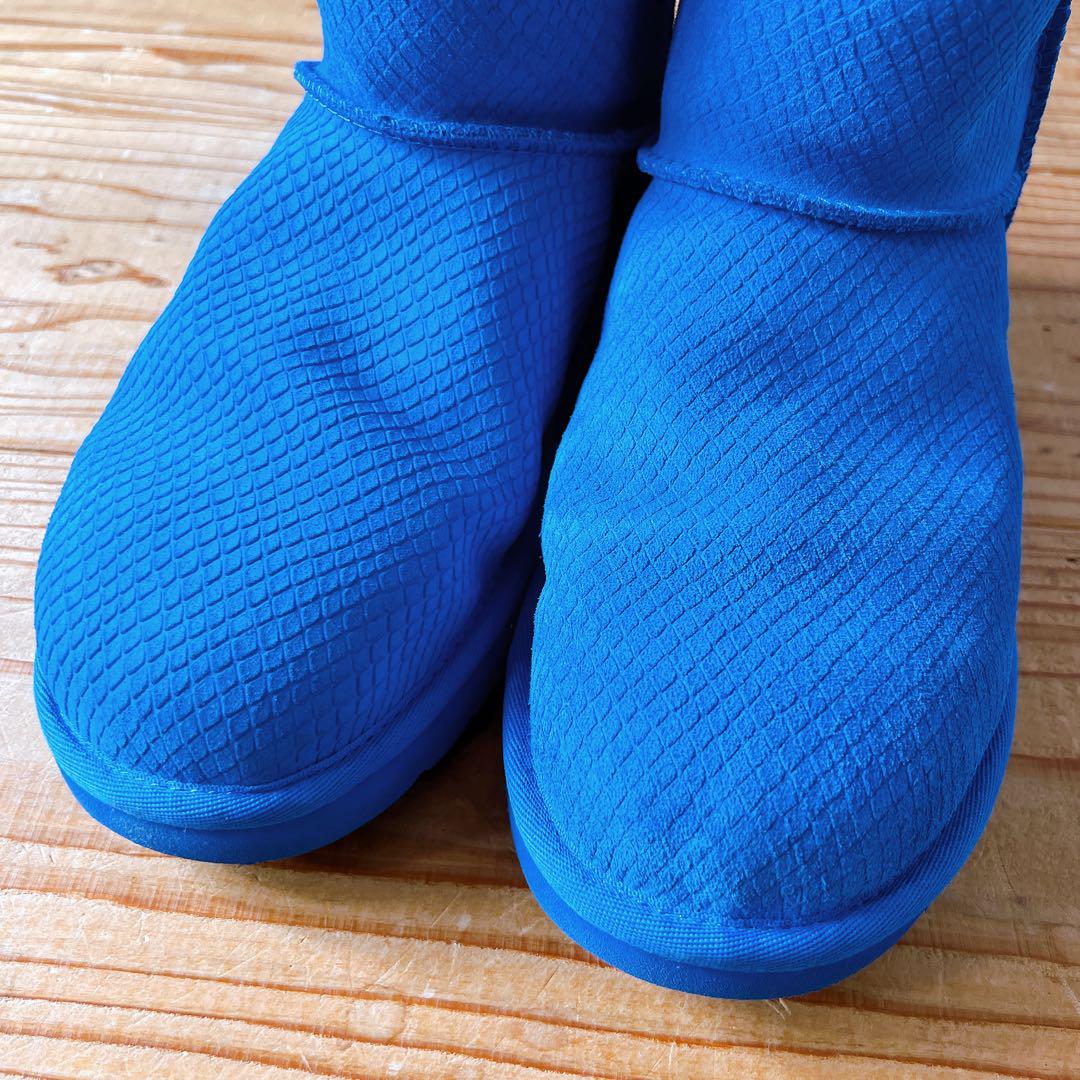 美品24cm UGG ムートンブーツ　CLASSIC MINI EXOTIC