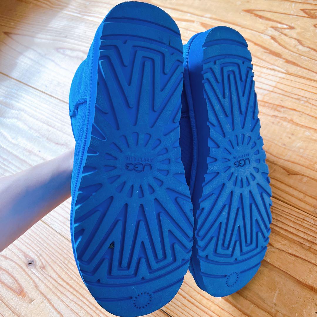 美品24cm UGG ムートンブーツ　CLASSIC MINI EXOTIC