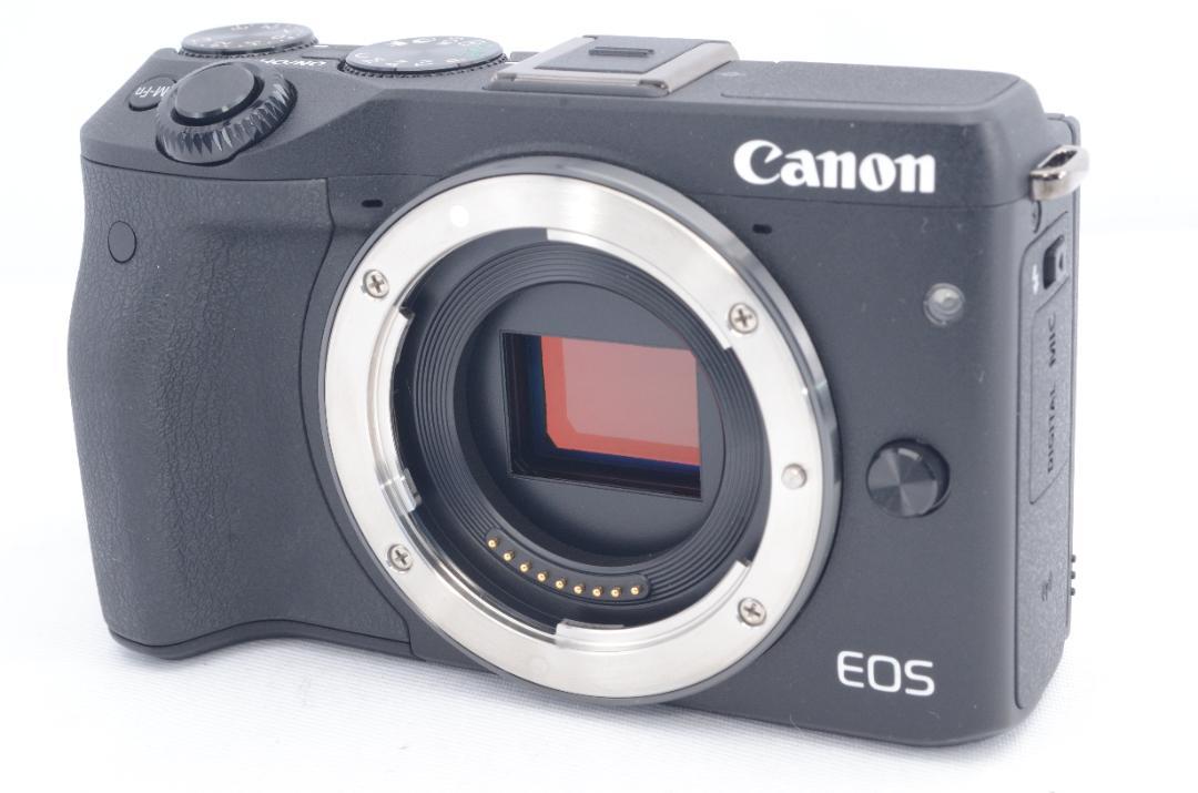 美品★Canon キャノン EOS M3 ボディ ブラック ミラーレス一眼カメラ