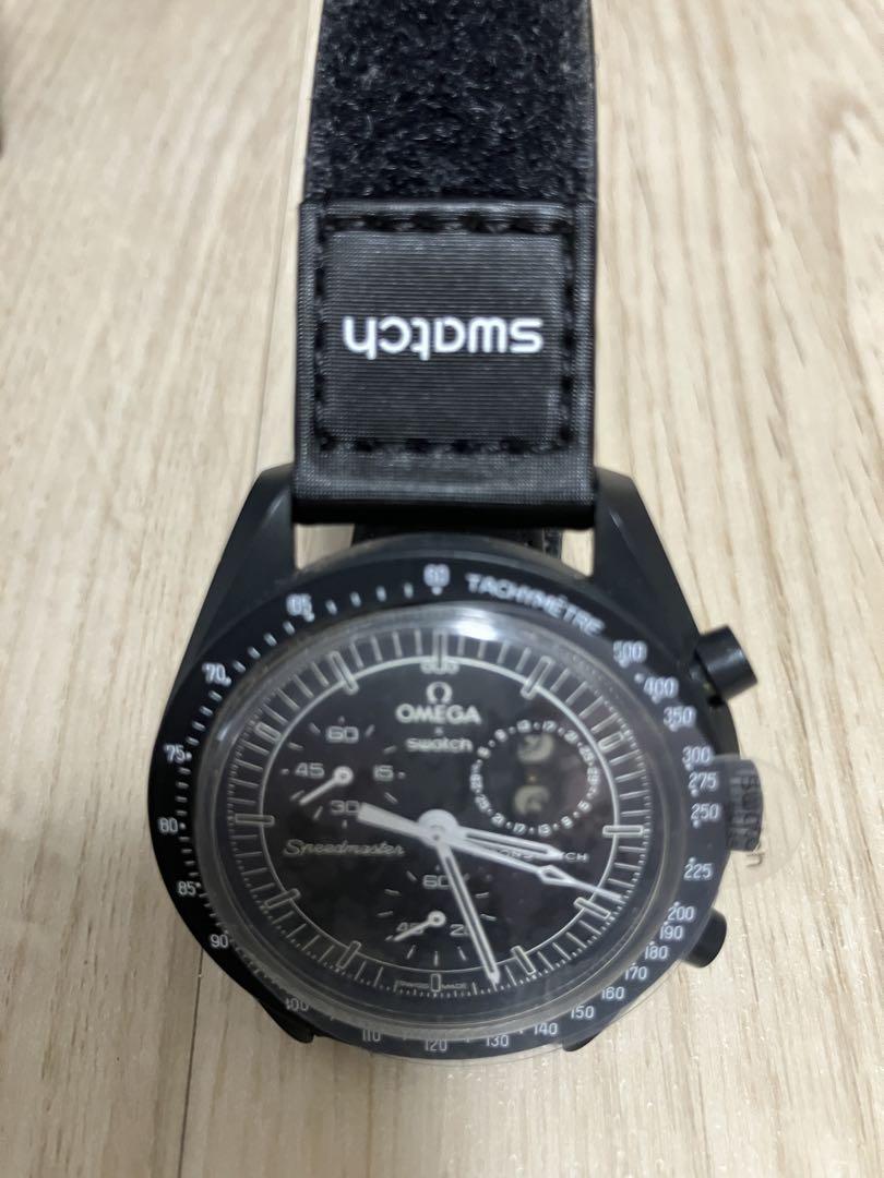 OMEGA x Swatch Speedmaster ブラック スヌーピー